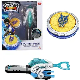 Дзига Auldey Infinity Nado VI Starter Pack Fury Wave Dragon (EU654111) - мініатюра 2
