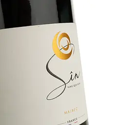 Вино Sin Malbec Vin de France червоне сухе 0.75 л - мініатюра 3