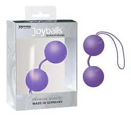 Вагинальные шарики со смещенным центром тяжести Joyballs violett эффективная игрушка Joydivision 48-15034 86889 - мініатюра 1