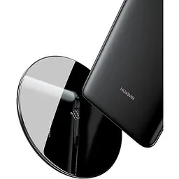 Бездротовий зарядний пристрій Baseus Simple Wireless Charger CCALL-CJK01 Black (62314808) - мініатюра 3