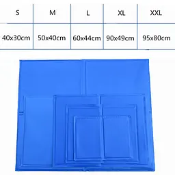 Килимок для собак, що охолоджує, GEL Pet Cooling Mat 50х90 см - мініатюра 2