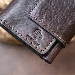 Чоловічий шкіряний гаманець GRANDE PELLE 7,5х10х2,5 см acs0015039 - мініатюра 9