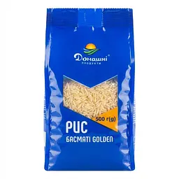 Рис Басматі Домашні продукти Golden Sella 500 г