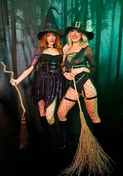 Костюм відьми Leg Avenue Mystical Witch XL, сукня, капелюх - мініатюра 6