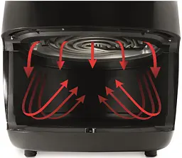 Gorenje Мультипіч Gorenje 1400Вт, чаша-3.5л, сенсорне кер., 9 авто. програм, пластик, чорний - мініатюра 7
