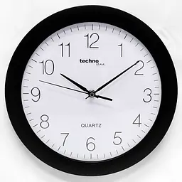 Годинник настінний Technoline WT7000 Black (WT7000 schwarz), Чорний