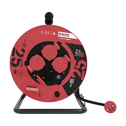 Мережевий подовжувач EMOS катушка 4 роз., 25 м (P08225)