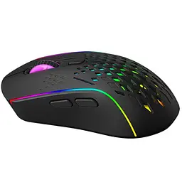 Мишка Xtrike Me GW-611, ігрова бездротова 8000dpi., 7кн., RGB, чорна - мініатюра 3