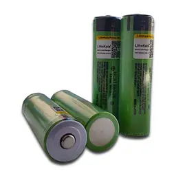 Акумулятор LiitoKala Lii-34B 18650 Li-Ion Опуклий контакт 3400 mAh 3.7V 6А Зелений - мініатюра 4