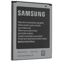 Акумуляторна батарея EB425161LU для Samsung i8160/i8190/S7560/S7562/S7580/S7582 1500 mAh (00004041) - мініатюра 2