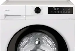 Candy Пральна машина Candy ProWash 300 фронтальна, 9кг, 1400, A, 54.8см, дисплей, пара, інвертор, люк чорний, білий - мініатюра 5