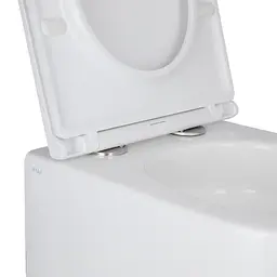 Унітаз підвісний Qtap Taurus безободковий з сидінням Soft-close QT2433084EUQW, Білий - мініатюра 6