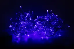 Світлодіодна новорічна гірлянда Devilon  LED 240 л синя (350124) - мініатюра 2