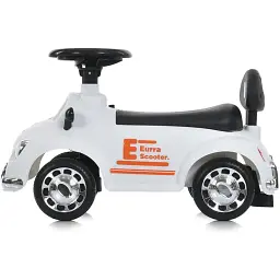 Дитяча каталка-толокар Bambi M 5794-1 без батьківської ручки білий - мініатюра 5