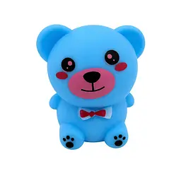 Дитяча антистрес-іграшка Яскравий Ведмедик Bambi sa1673(Blue) 6 см