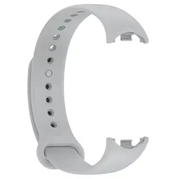Ремінець для фітнес-браслета Lemfo для Xiaomi Mi Band 8 і 9 сірий - мініатюра 2