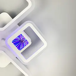 LED світильник із 3D підвісткою Line.F Колір корпусу Чорний - мініатюра 9