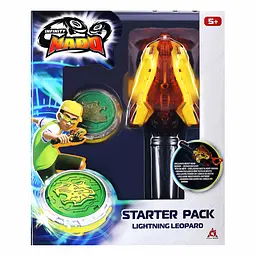 Дзиґа Auldey VI Starter Pack Сліпучий Леопард Lighting Leopard Infinity Nado det0018488 - мініатюра 2