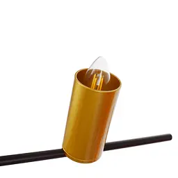 Люстра підвісна Brille Е27 60W BK (BL-904S/4) - мініатюра 5