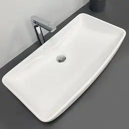 Умивальник VBI Silvi 70 white накладний VBI-015101, Білий