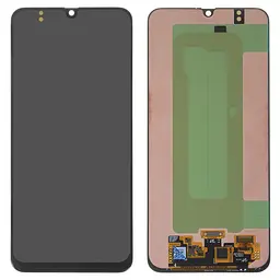 Дисплей для Samsung M215 Galaxy M21, M305 Galaxy M30, M307 Galaxy M30s, M315 Galaxy M31, чорний, без рамки, Оригінал (переклеєне скло)