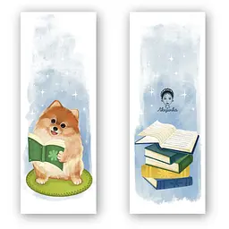 Закладки для книг Люцинка "Читання. Шпіц" 1 шт. (ЛК000000198) (2000000000198) - мініатюра 3
