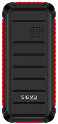 Мобильный телефон Sigma Mobile X-style 18 Track Black-red (UA UCRF) - мініатюра 2
