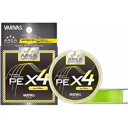 Шнур Varivas Super Trout Area PE X4 75 m 2.92 kg 0.074 mm 0.2 Neon Yellow (1102-VA 16073)