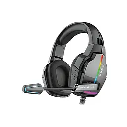 Навушники REAL-EL GDX-7680 Black - мініатюра 1
