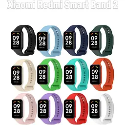 Силіконовий ремінець BeCover для Xiaomi Redmi Smart Band 2 Black (709361) - мініатюра 5