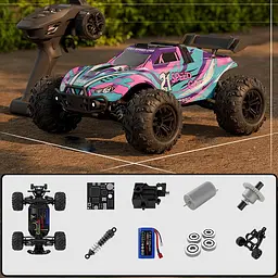 Машинка на радіокеруванні SCHE HW8807 All-terrain sports car Colorful - мініатюра 4