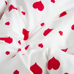 Комплект постільної білизни Melluna Love Story полуторний білий з принтом (2-04712_36154) - мініатюра 5