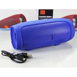 Портативна Bluetooth колонка Сharge mini 3+ акумуляторна переносна блютуз із вологозахистом бумбокс Синя