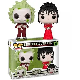 Фігурка Funko Pop Бітлджус Бітлджус і Лідія Дітц Beetlejuice Beetlejuice and Lydia Deetz 10 см FP B BLD2