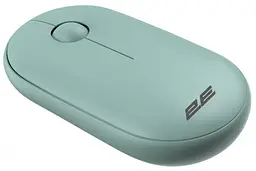 Бездротова миша 2E MF300 Silent WL BT Ashen Green (2E-MF300WGN) - мініатюра 2