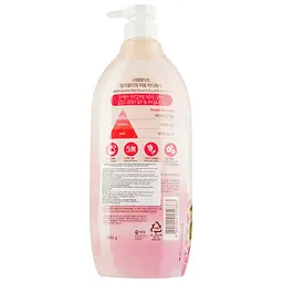 Гель для душу KeraSys Shower Mate Perfumed Rose&Cherry Blossom з ароматом троянди та цвіту вишні, 900 мл (8801046259863) - мініатюра 2