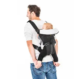 Рюкзак-кенгуру Hauck 4 Way Carrier Black, чорний (58102-5) - мініатюра 11