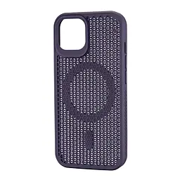 Чохол Silicone Cooling Сase with MagSafe iPhone 15 Purple