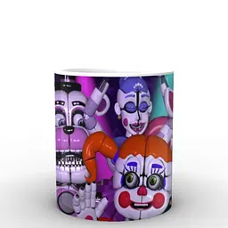 Кухоль GeekLand Five Nights At Freddys П'ять ночей з Фредді постер FN.02.029 330 мл білий - мініатюра 2