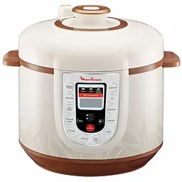 Мультиварка-скороварка Moulinex білий 1000 Вт (CE501134)