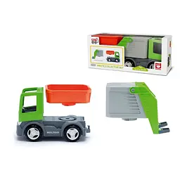 Машинка Efko MultiGO Сміттєвоз 2 в 1, салатовий з сірим (27053) - мініатюра 3