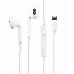 Навушники Apple EarPods with Remote and Mic для iPhone 7 8 X 11 MMTN2ZM/A a1748 - мініатюра 3