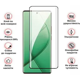 Захисне скло BeCover Edge для Tecno Spark 20 Pro Plus (KJ7) Black (712348) - мініатюра 3