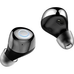 Навушники бездротові Pixus Storm TWS, Black, Bluetooth 5.3, мікрофон, кейс для зарядки, 55 мАг x 2 / 300 mAh, Type-C, IPX 7, час роботи до 7 ч (4897058531329) - мініатюра 3