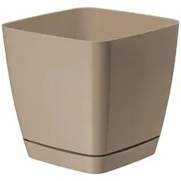 Горщик для квітів Form-Plastic Тоскана квадро-17 3.5 л бежевий (0733-002)