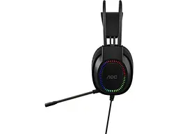 Навушники з мікрофоном AOC ACG2500BK RGB Black - мініатюра 3
