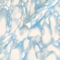 Самоклеюча плівка Sticker Wall блакитний мармур 0.45х10м SW-00000815