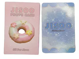 Ломо Картки Lomo Card China Blackpink Jicoo Blackpink Jicoo Блекпінк Джису голографічні СС C BP 12 - мініатюра 5