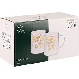 Набір чашок Viva NY Balls 400 мл 2 шт. (BCR80100H-2) - мініатюра 4