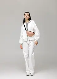 Поясна сумка бананка Sambag Urban SKH пудра 24 х 15 х 8 см (85151006) - мініатюра 4